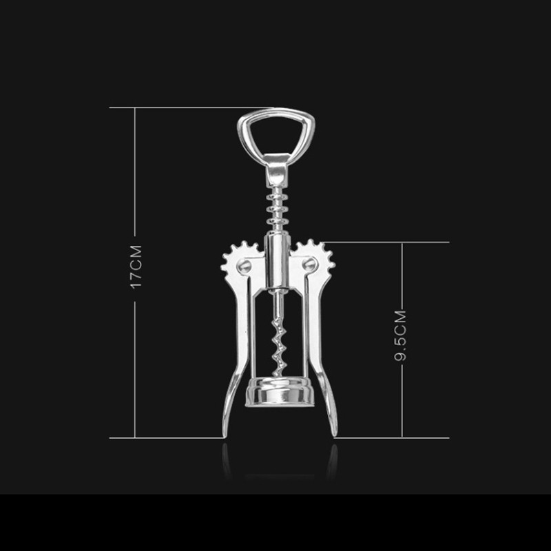 Отварачка за вино Професионални сервитьори Отварачка за бутилки с тирбушон и нож за фолио Подарък за любителите на виното Барове