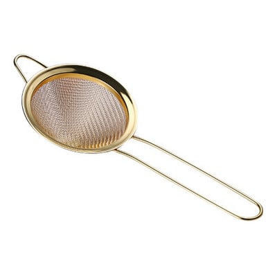 304 nerūdijančio plieno kūginis kokteilių sietelis, puikiai tinkantis sulčių dalelėms pašalinti Julep sietelio kokteilio sietelio įrankis