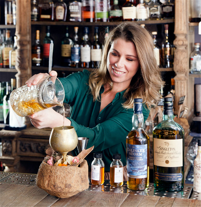 Sita de bar Sita de cocktail cu arcuri Scurta de lux din otel inoxidabil Ustensile de bar Articole de bar