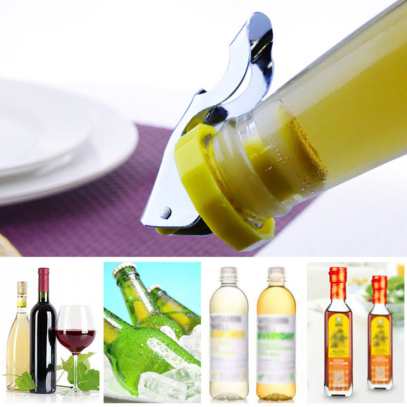 Вакуумни уплътнители Силиконова запушалка за бутилки вино Капачки за бирени напитки Непропускащи течове Аксесоари за бара Домашен бар Кухненски инструменти Инструменти за бара