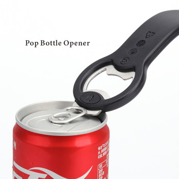 Магнитна отварачка за бирени бутилки, прикрепена към хладилника, прилепваща към хладилника отварачки с магнит за бар Кухненски инструмент KITCHENDAO