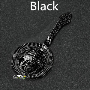 Skull And Mechanical Watch Bar Filtru de cocktail Filtru de gheață Sârmă Băutură amestecată Oțel inoxidabil Barman Barware