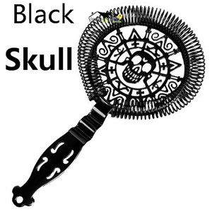 Skull And Mechanical Watch Bar Filtru de cocktail Filtru de gheață Sârmă Băutură amestecată Oțel inoxidabil Barman Barware