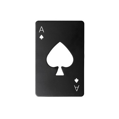 Творческа карта за покер Отварачка за бутилки за бира и напитки Преносима посуда за бар от неръждаема стомана Барман Тирбушон Аксесоари за кухненски бар