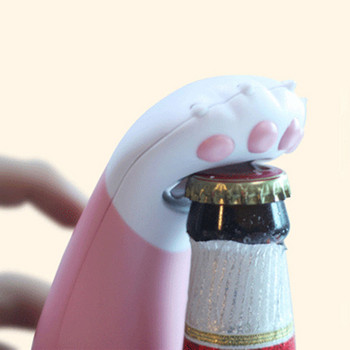 Έκδοση 1 τεμ. Cat Claws ανοιχτήρι μπουκαλιών Μπύρα Drink Bar Kitchen Tool With Collection Paw Glass Wine Opener Acceseasy Grip KC1514