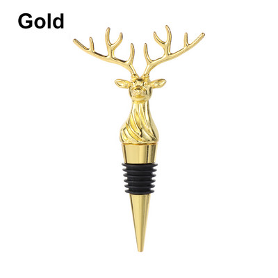 Цинкова сплав Бутилка за наливане на вино Запушалки за бутилки Елен Лос Лъв Глава на бик Бар инструменти Сватбени партита Напитки Аератори за вино Кухненски аксесоари