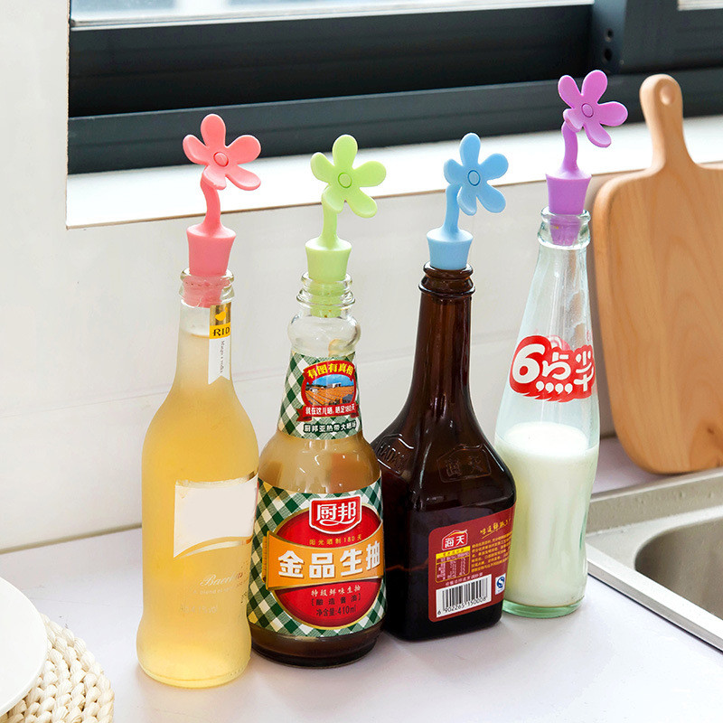 Силиконова запушалка за бутилки Капачка за бутилки Коркова тапа за вино Запушалка за наливане на вино Силиконови капачки Сладък горен покер Свежа гел коркова лента