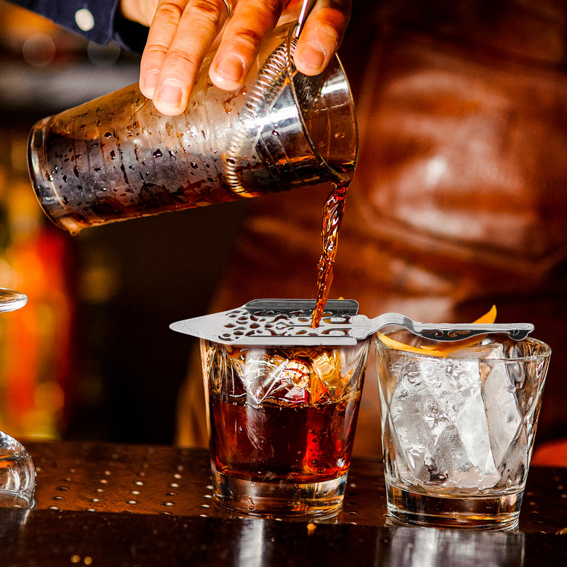 Nerūsējošā tērauda absinta karote kokteiļu bāra trauki, vadu jaukts sietiņš rūgtuma lāpstiņa Absinta kauss dzērienu izstrādājumi karote filtra karote