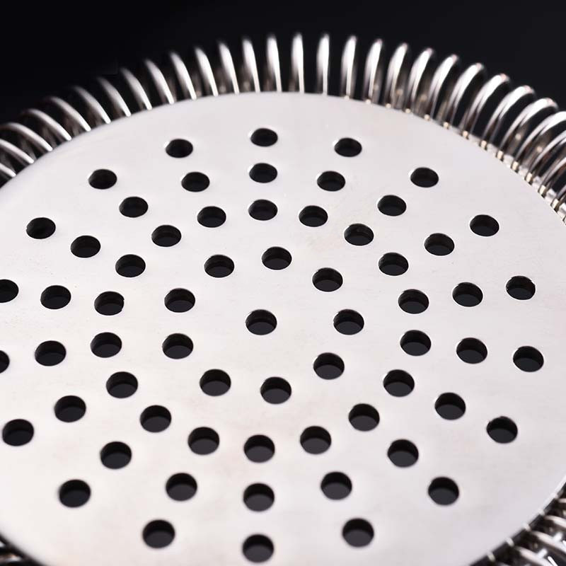 Hawthorn kokteiļu sietiņš nerūsējošā tērauda stieņu sietiņš Profesionāli Barware