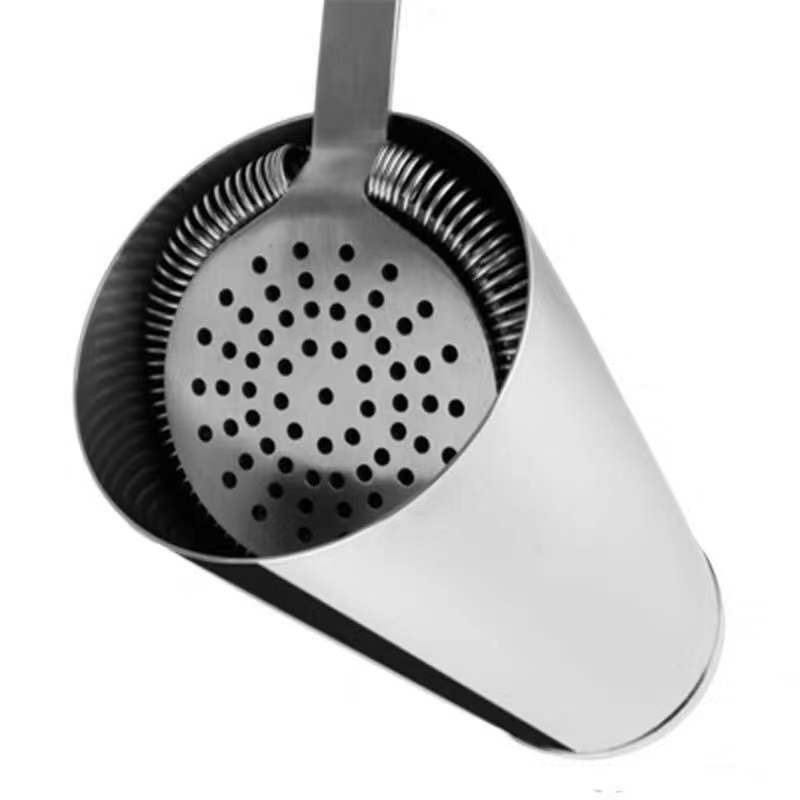 Hawthorn kokteiļu sietiņš nerūsējošā tērauda stieņu sietiņš Profesionāli Barware