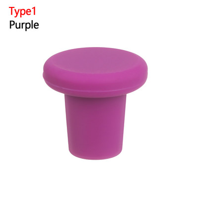 1 бр. Силиконова запушалка за бутилка вино, бира, шампанско, напитка, уплътнител, щепсел, уплътнение на бара, аксесоари за кухненски бар