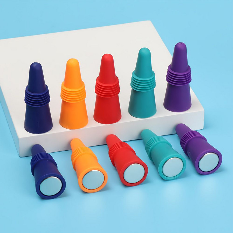 1 бр. Силиконова запушалка за бутилка вино, бира, шампанско, напитка, уплътнител, щепсел, уплътнение на бара, аксесоари за кухненски бар