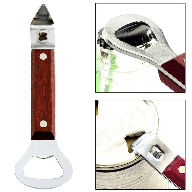 Преносима форма на молив Отварачка за бира от неръждаема стомана Отварачка за капачки за буркани за бутилки за бира Парти Кухня Бар Инструмент