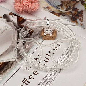 1 бр. Забавни меки пластмасови чаши Сламка Уникална гъвкава тръба за пиене Аксесоари за детско парти Бар Бира Цветна домашна Kawaii