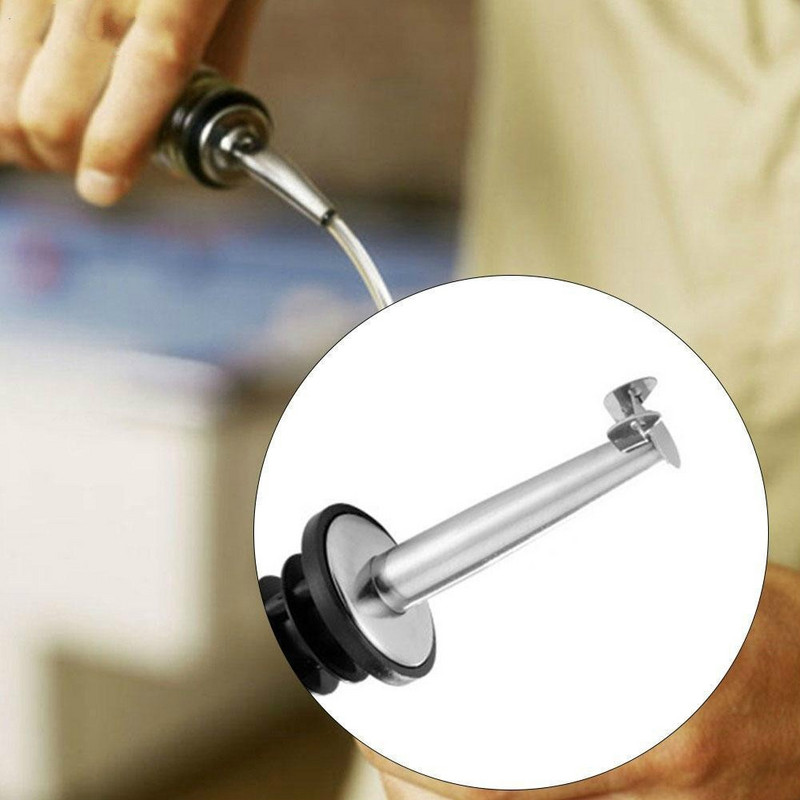 Накрайник за наливане на бутилка Масло/ Устие със запушалка за бутилка Коркова бутилка Бутилка за вино Червена суха тенджера Щепсел Дозатор за маслини Аксесоари за барове за дома