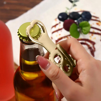 Ανοιχτήρι μπουκαλιών Μεταλλικό ανοιχτήρι μπύρας 15 16 18 21 50 60 Ανοιχτήρι πολλαπλών χρήσεων Shape Εργαλείο μπαρ Αξεσουάρ Κουζίνα Gadget για γενέθλια