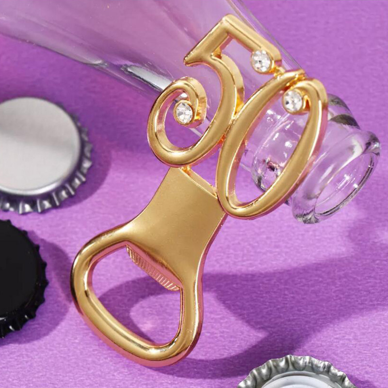 Отварачка за бутилки Метална отварачка за бира 15 16 18 21 50 60 Форма Многофункционална отварачка Бар Инструмент Аксесоари Кухненска джаджа за рожден ден