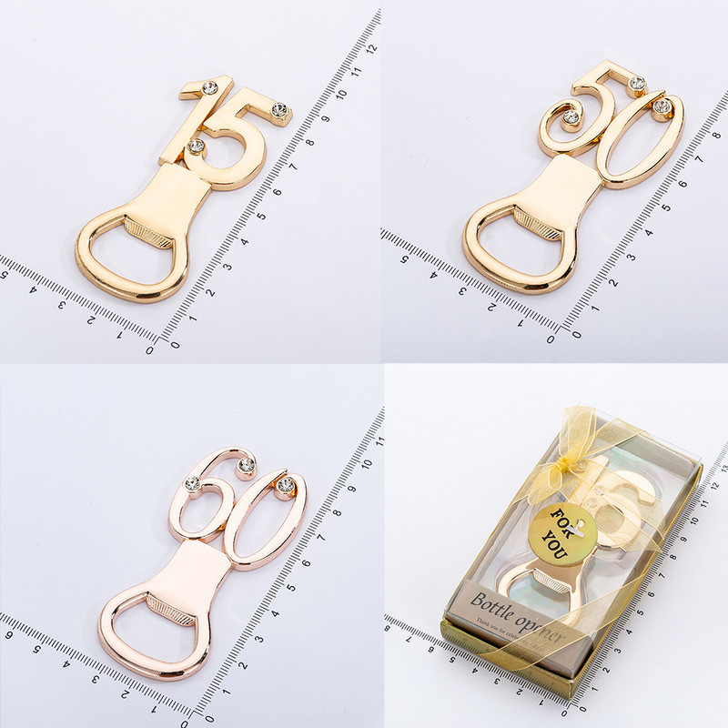 Отварачка за бутилки Метална отварачка за бира 15 16 18 21 50 60 Форма Многофункционална отварачка Бар Инструмент Аксесоари Кухненска джаджа за рожден ден