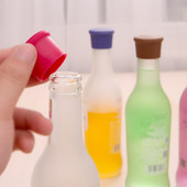 5 színű boros sörös fedő üveg biztonsági szilikon dugó frissen tartó palackkupak ízesített sör konyhai pezsgős zárak
