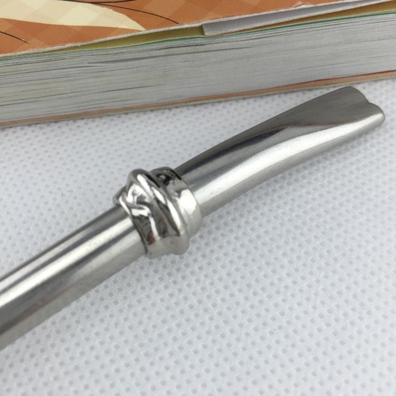 Paie de băut din oțel inoxidabil Filtru de ceai Pai de ceai Yerba Mate Instrumente de ceai reutilizabile Paie Accesorii portabile lavabile pentru bar