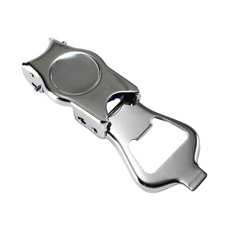 Метална отварачка за бутилки от неръждаема стомана Газирани напитки Капак за запазване на свежестта 2-в-1 отварачка за бутилки бира за бар парти аксесоари за бар