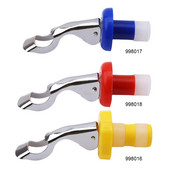 Преса за запушалка за вино Вакуумно запечатана силиконова запушалка за бутилка вино Капачки за бирени напитки Без течове Бар аксесоари Кухненски инструменти