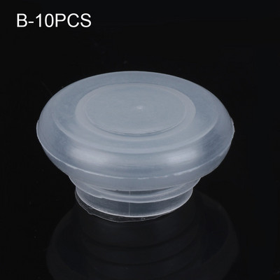 10 vnt/komplektas Vyno kamštis Ekologiškas plastikinis vyno butelių kamštelis, išlaiko šviežumą Vyno kištukas virtuvės baro įrankis