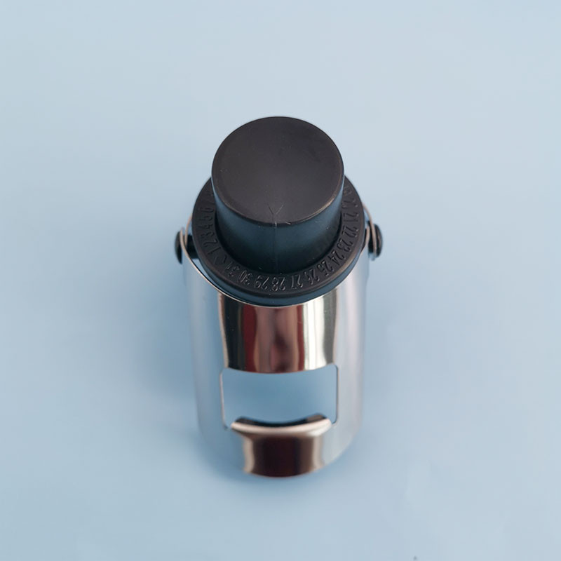 Dop de șampanie cu vid cu pompă de presiune Keep Fizz Bubbly, dopuri pentru sticle de vin spumant, Capace din silicon