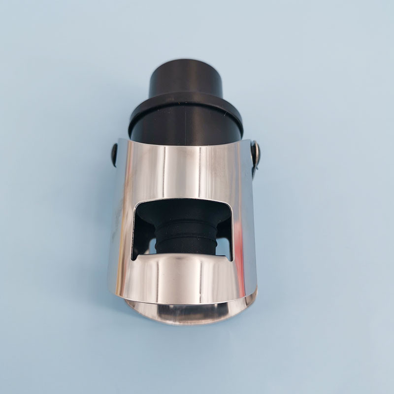 Dop de șampanie cu vid cu pompă de presiune Keep Fizz Bubbly, dopuri pentru sticle de vin spumant, Capace din silicon