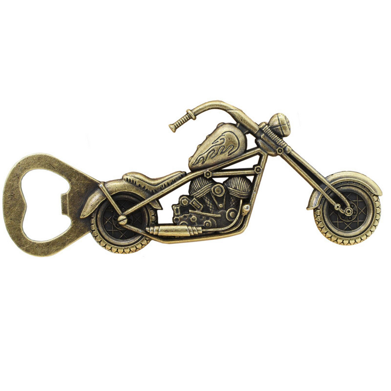 Deschizător de sticle de bere pentru motocicletă Deschizător de sticle pentru motocicletă din bronz Cadou de bere pentru motocicletă pentru bărbați Instrument pentru deschizător de sticle din bronz vintage