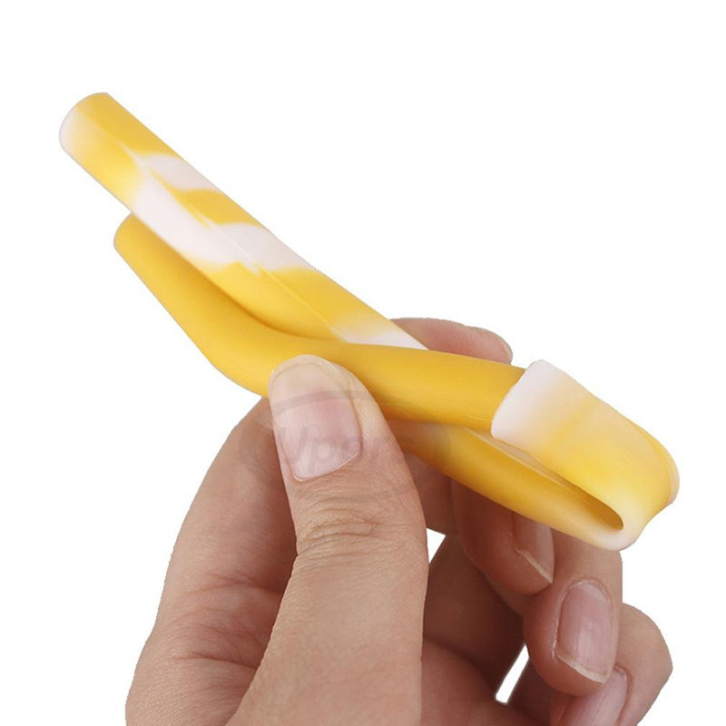 UPORS Paie pliabilă cu cutie Paie pliabilă din silicon de calitate alimentară Paie de băut reutilizabile Eco-friendly Paie pliabilă 1buc