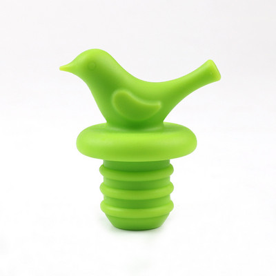 Noul design creativ de păsări, dop de vin, dop de plută de vin din silicon, capac pentru dop Capace pentru sticle, dop pentru sticlă, dopuri pentru toarnă de vin