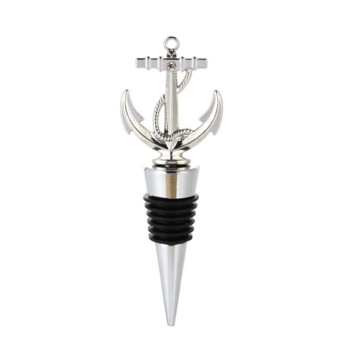 Bar Tools Gadgets Anchor Shape Πώμα κρασιού Wine Fresh Keeping Stoppers Κράμα ψευδαργύρου Δώρα γάμου για επισκέπτες Προμήθειες μπαρ