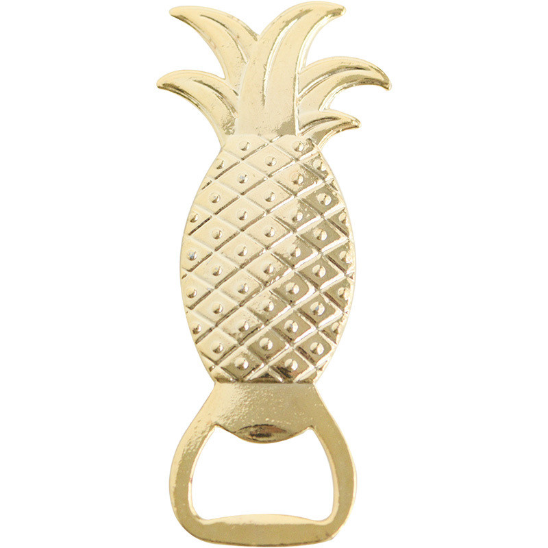 Creativ sticle din metal auriu Deschizător de vin pentru bere Favoruri de aniversare Cadouri Cadouri de nuntă Petrecere de birou Tipuri de ananas Flamingo
