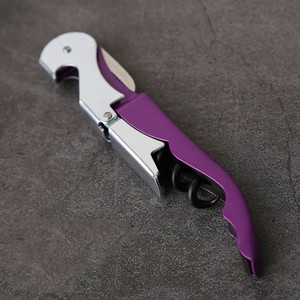 Deschidetor de sticle de bere, 11 culori, tirbușon profesional, cu balama dublă, ospătari, sticle de vin, deschizător de capace de bere, articole de bar