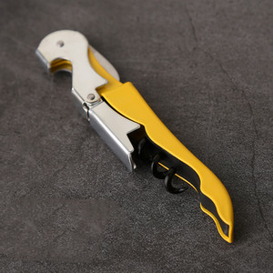 Deschidetor de sticle de bere, 11 culori, tirbușon profesional, cu balama dublă, ospătari, sticle de vin, deschizător de capace de bere, articole de bar