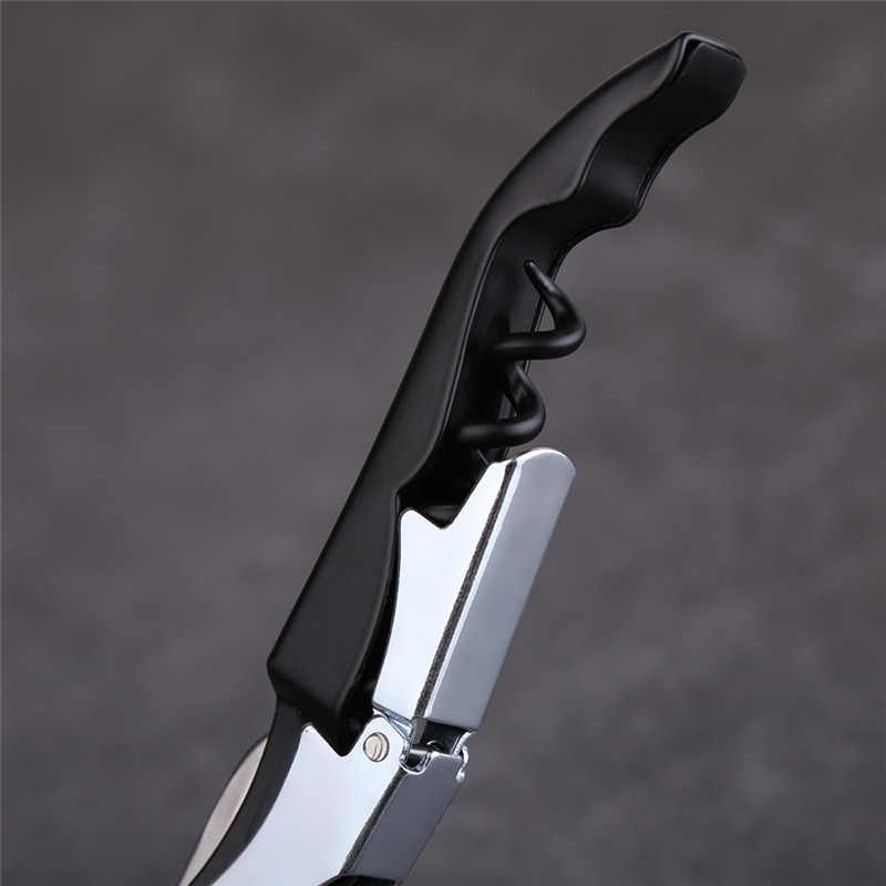 Deschidetor de sticle de bere, 11 culori, tirbușon profesional, cu balama dublă, ospătari, sticle de vin, deschizător de capace de bere, articole de bar