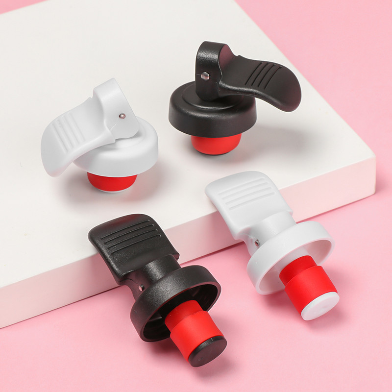 Dop pentru sticlă de vin Presă manuală de uz casnic din plastic, dop de vin pentru șampanie, capac de depozitare sigilat în vid, dop de plută de vin, decantor