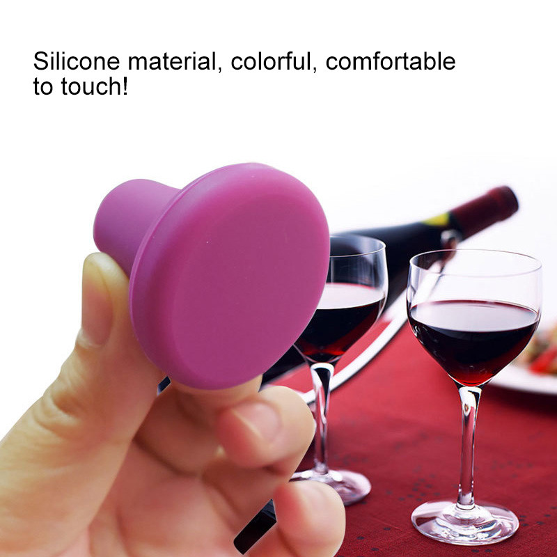 1 buc. Capac pentru sticla sigilat cu silicon, rezistent la scurgeri, bere, sifon, capac pentru bautura, dop de praf pentru sticla, unelte pentru bar, accesorii pentru vin