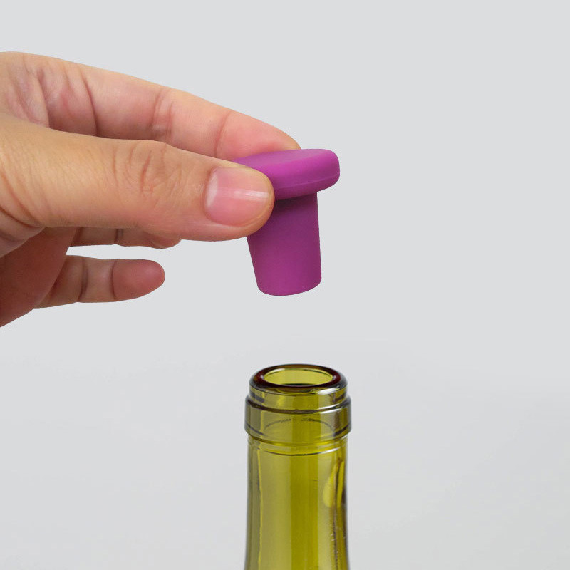 1 buc. Capac pentru sticla sigilat cu silicon, rezistent la scurgeri, bere, sifon, capac pentru bautura, dop de praf pentru sticla, unelte pentru bar, accesorii pentru vin