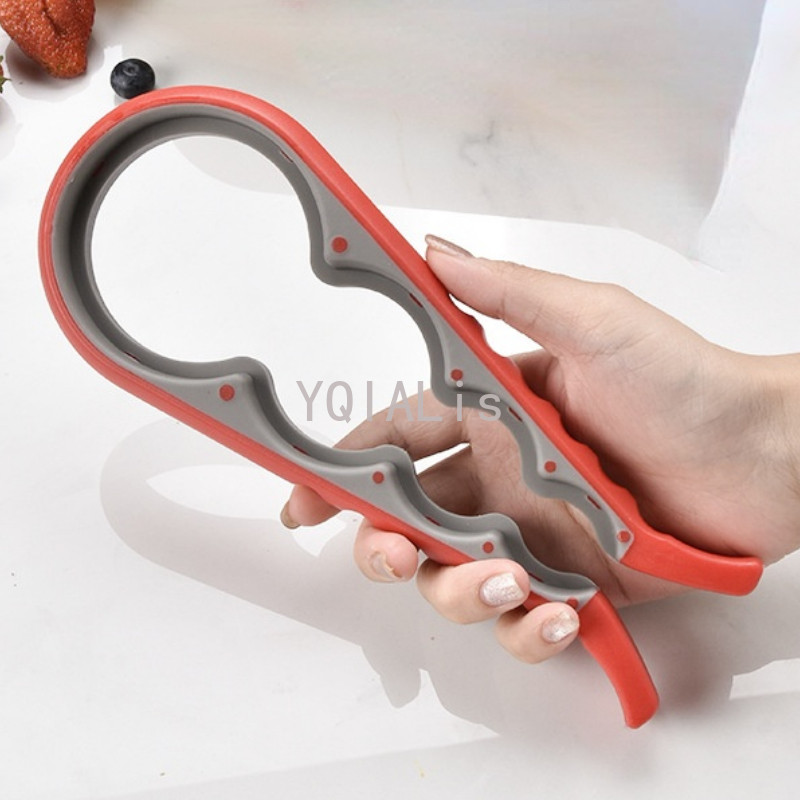 Deschidetor de sticle creativ 4 în 1, multifuncțional, acasă, bar, restaurant, deschizător de capace, bucătărie, instrumente practice, tirbușon