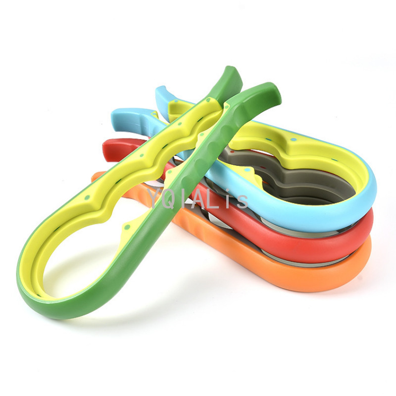 Deschidetor de sticle creativ 4 în 1, multifuncțional, acasă, bar, restaurant, deschizător de capace, bucătărie, instrumente practice, tirbușon