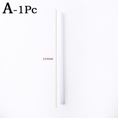 Spalvingi stikliniai šiaudeliai Daugkartinio naudojimo geriamieji šiaudeliai Ekologiški didelio borosilikatinio stiklo šiaudiniai stikliniai vamzdeliai vakarėliams tinka baro gėrimai