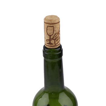 10 τεμ./σετ Καινούργια πώματα κρασιού ίσια ξύλινα φελλοί μπουκαλάκια μπουζί Εργαλεία κουζίνας