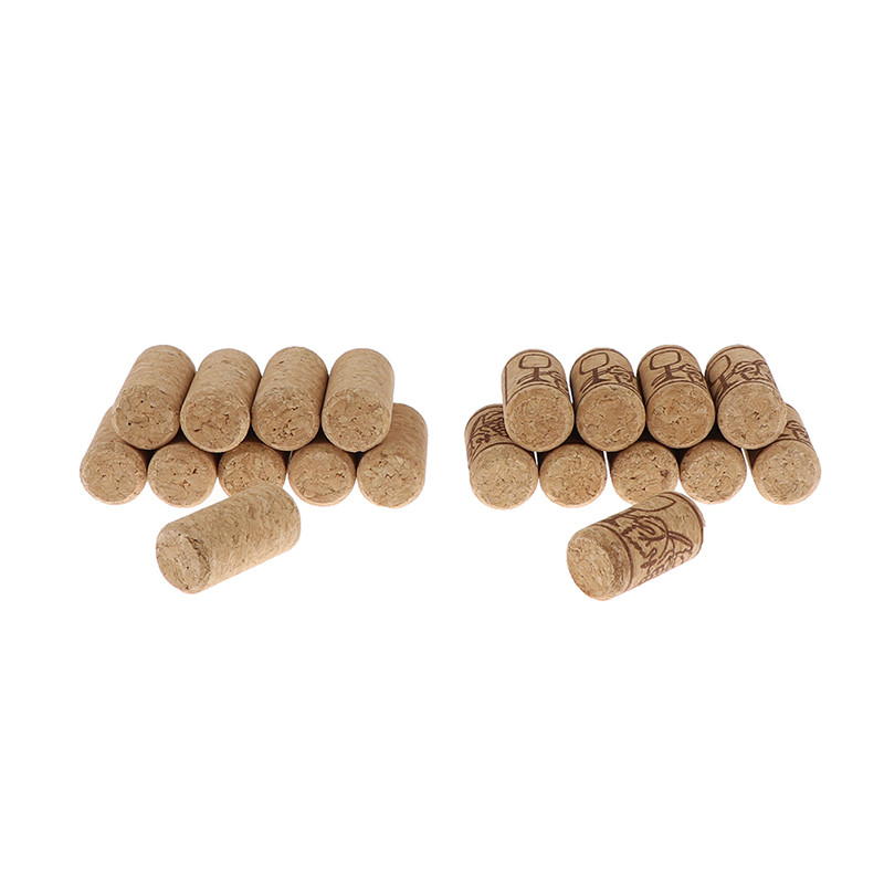 10 bucăți/set dopuri de vin noi, dopuri drepte din lemn, dopuri pentru sticle, instrumente de bucătărie