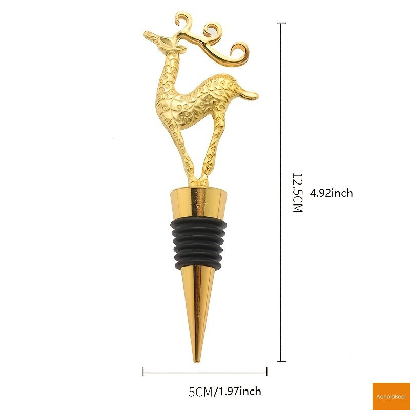 Crăciun Moș Crăciun dopuri decorative pentru vin, din aliaj de aur și argint, pentru decorare pentru sticle, dop pentru sticle, accesorii pentru vin, instrumente