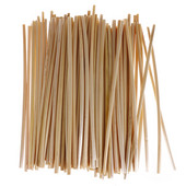 100PCS 20CM Φιλικά προς το περιβάλλον, βιοδιασπώμενα καλαμάκια κατανάλωσης Φυσικά καλαμάκια σίτου μίας χρήσης Cocktail Straw Bar Milk Tea Drinks