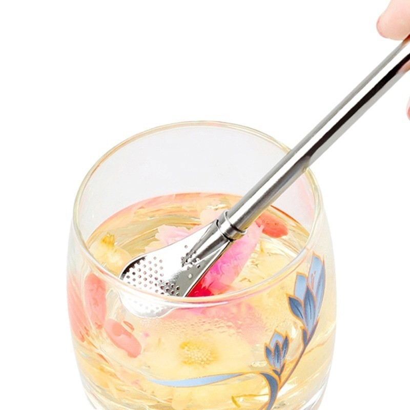 Filtru de paie de băut din oțel inoxidabil, lucrat manual, ceai Yerba Mate, bombilla, tărtăcuță, lavabil, instrumente practice pentru ceai, accesorii pentru bar