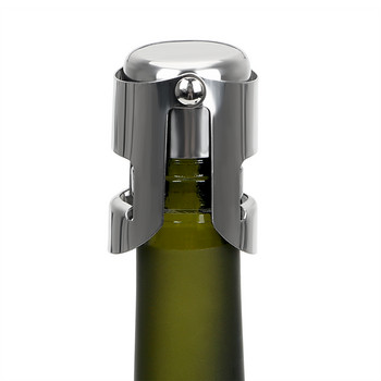2022 Νέο πώμα φιάλης μπύρας κρασιού με φελλό Πώμα πώματος μπουκαλιού κρασιού Εργαλεία σφράγισης καπάκι μπουκαλιού Αφρώδης πώμα σαμπάνιας από ανοξείδωτο χάλυβα