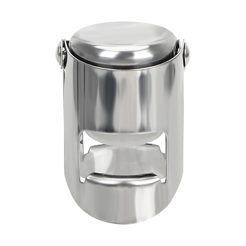 2022 Nou Sticla de Vin Bere Dop de pluta Dop pentru sticla de vin Instrumente de bar Capac de etansare a sticlei Otel inoxidabil Sampanie Dop spumant